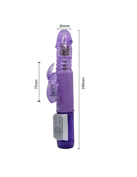 Rabbit Vibrant Mister Up and Down Violet Rabbit Vibrant Mister Up and Down Violet