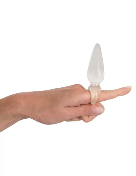 Plug Finger Transparent 7 x 2.5 cm