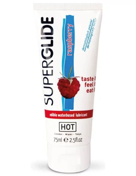 Lubrifiant Comestible Goût Framboise 75mL