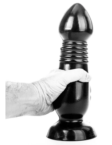 Plug AB89 Flesh Flute All Black 25 x 7.5cm