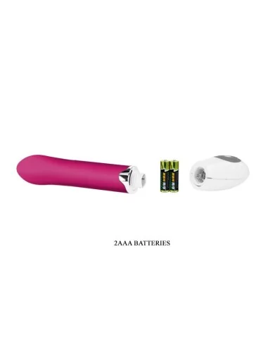 Vibromasseur Daniel rose - 19.5 x 3.1 cm