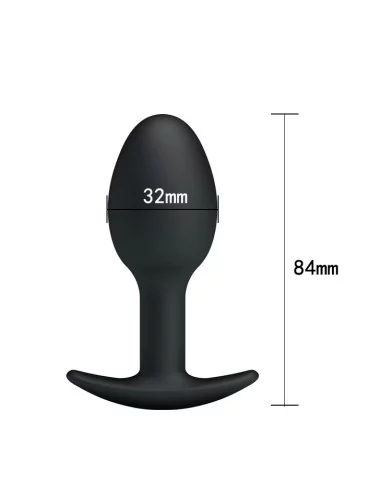 Heavy Balls Silicone Butt Plug Simple