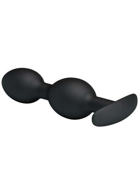 Double Heavy Balls Silicone Butt Plug 12.5 x 3.3 cm