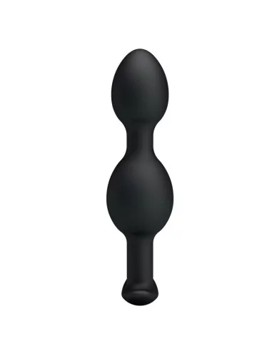 Double Heavy Balls Silicone Butt Plug 12.5 x 3.3 cm