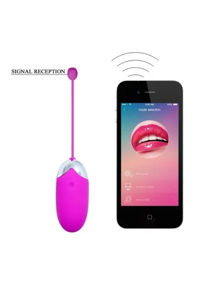 Oeuf vibrant connecté Pretty Love 7.3 x 3.3 cm