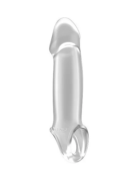 Gaine de pénis Stretchy Penis Sono N°33 - 11.5 x 3 cm Transparente