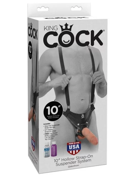 Gode Harnais King Cock 21 x 5.5 cm