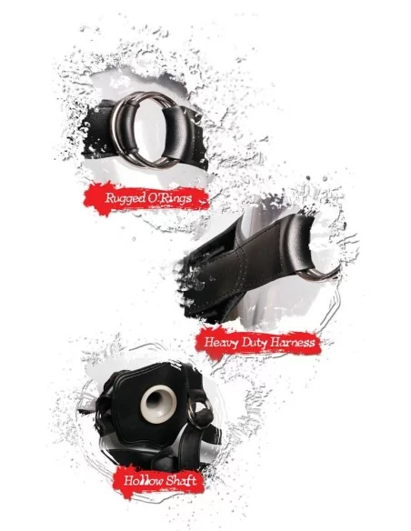 Gode ceinture Hollow Strap-On 18 x 5.5cm