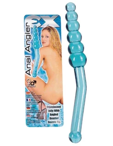 Anal Angler 14 x 3.2 cm Bleu