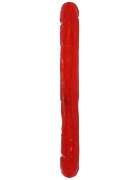Double Gode Rouge 32 x 3.7 cm Double Gode Rouge 32 x 3.7 cm