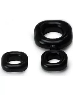 Boner Kit Cockring et Ballstretcher noir