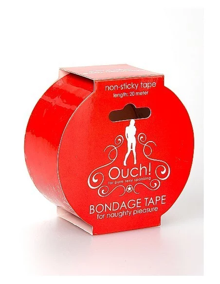 Ruban Adhésif Rouge Bondage