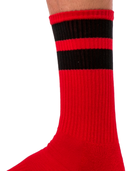 Chaussettes Gym Socks Rouge-Noir