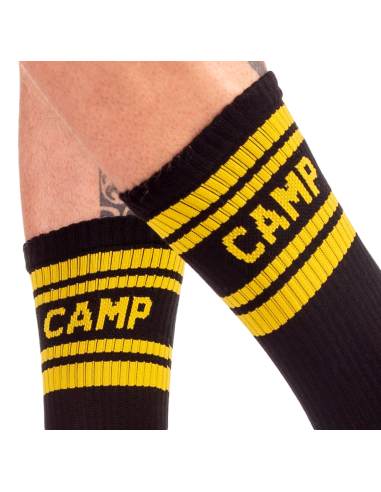 Chaussettes Camp Socks Noir-Jaune
