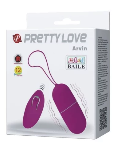 Oeuf Vibrant sans fil Arvin Pretty Love 7.5 x 3.3 cm