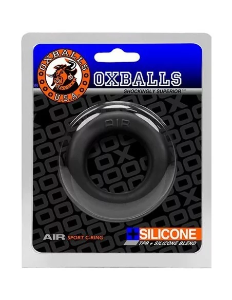 Airflow Vented Cockring Noir Airflow Vented Cockring Noir