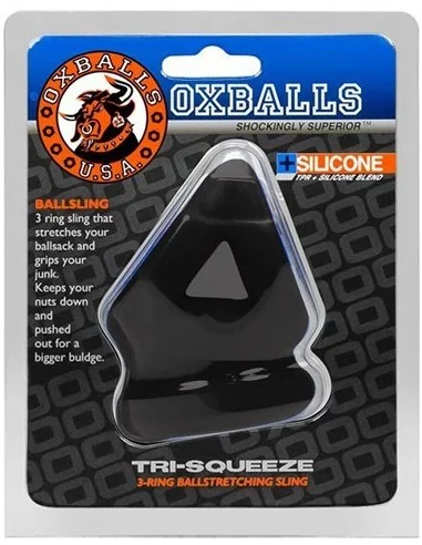 Tri Squeeze Ballstretcher Oxballs noir