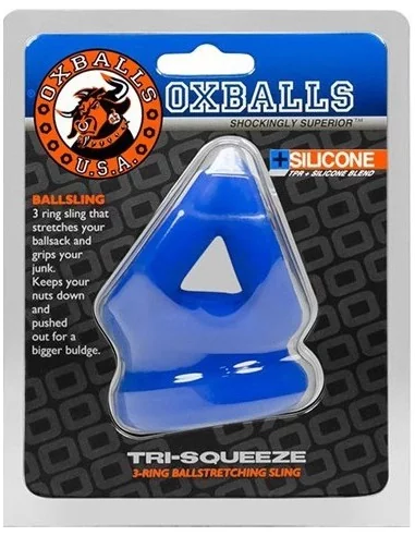 Tri Squeeze Ballstretcher Oxballs Bleu