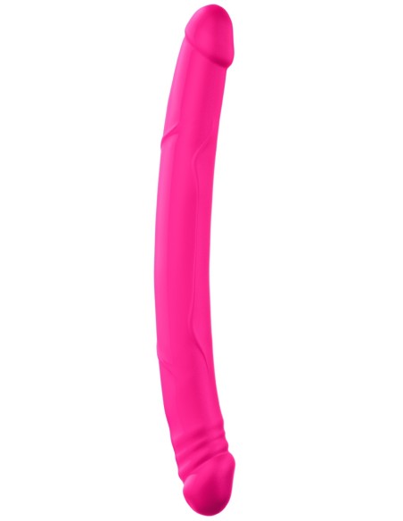 Double Gode Real Double Do Magenta 42 x 4 cm Double Gode Real Double Do Magenta 42 x 4 cm