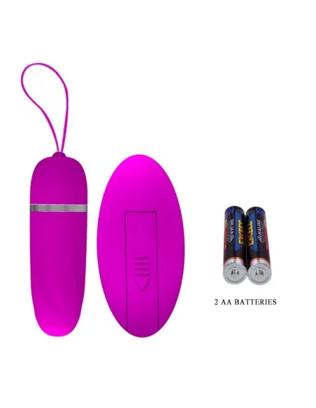 Oeuf Vibrant sans fil violet Debby - 8.5 x 2.8 cm