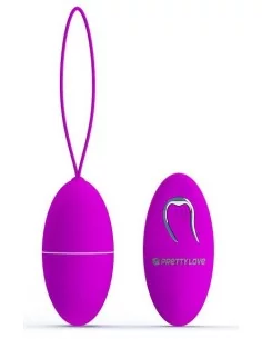 Oeuf Vibrant sans fil violet Joanne - 7 x 3.5 cm