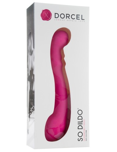 Godemichet réversible Point G So Dildo Magenta 22.5 x 4.8 cm