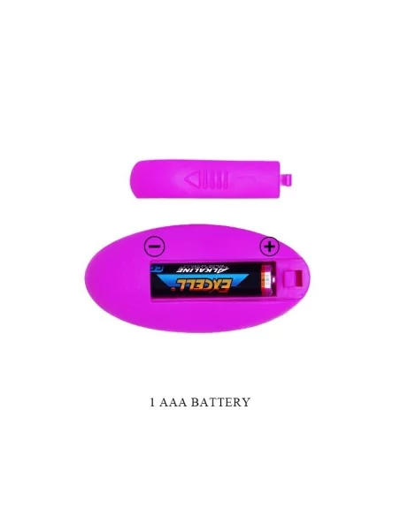 Oeuf Vibrant sans fil violet Joanne - 7 x 3.5 cm