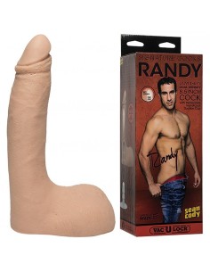 Gode réaliste Acteur Randy 17 x 5 cm