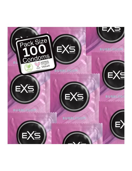 Préservatifs aromatisés Bubblegum x100