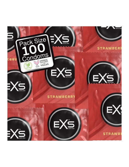 Préservatifs aromatisés à la Fraise x100 Préservatifs aromatisés à la Fraise x100