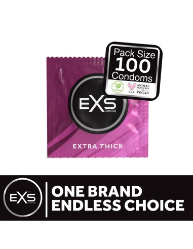Préservatifs épais Extra Thick 53mm x100
