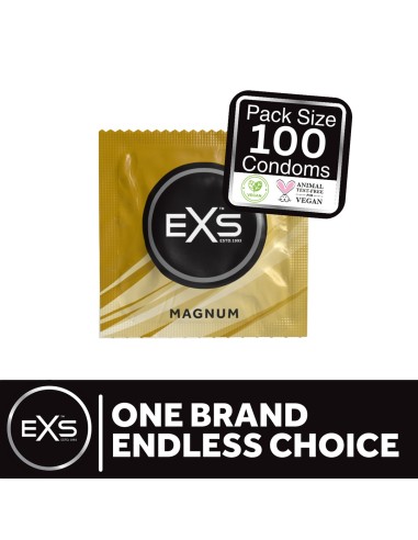 Préservatifs XXL Magnum 60mm x100