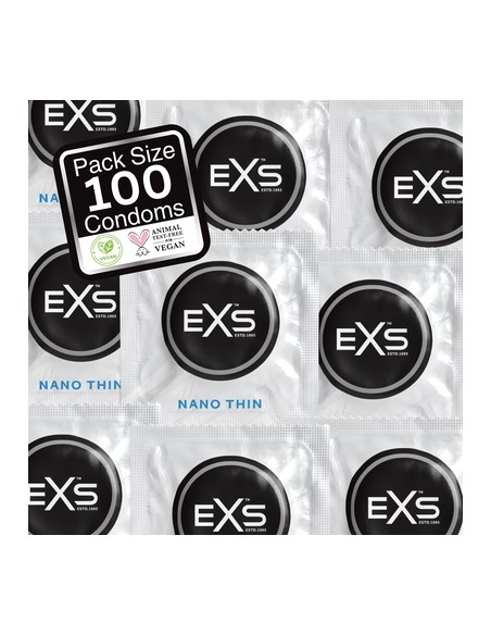 Préservatifs fins Nano Thin x100