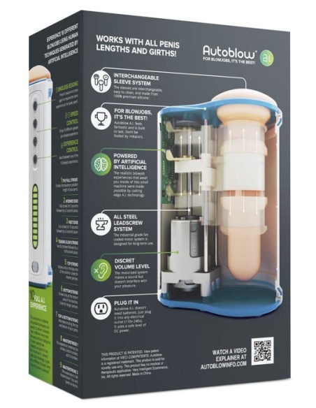 Masturbateur automatique Autoblow AI 10 Xpériences