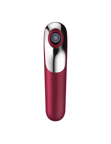 Stimulateur de clitoris + Vibromasseur Dual Love Rouge