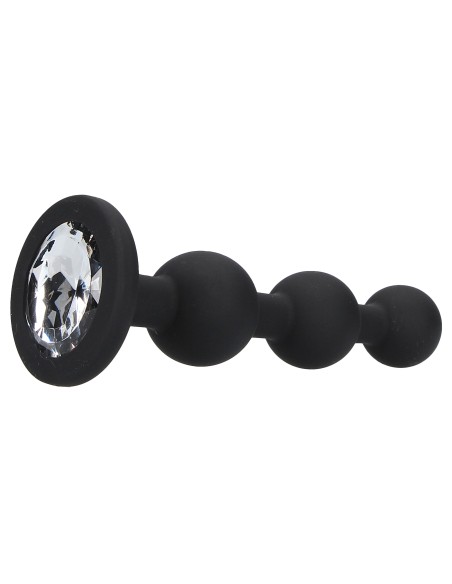 Plug Bijou Beaded Diamond 9.5 x 2.5 cm