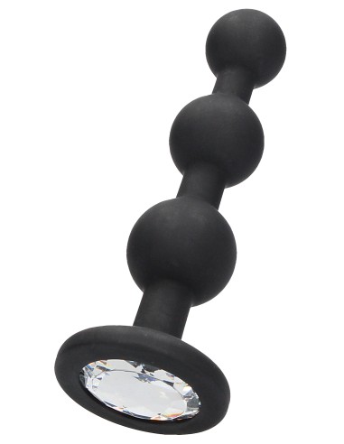 Plug Bijou Beaded Diamond 9.5 x 2.5 cm