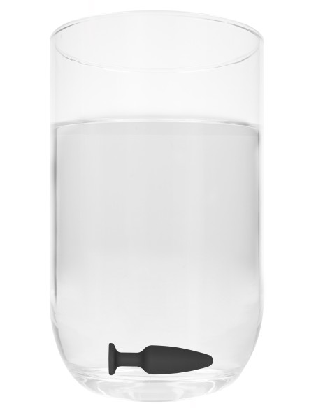 Plug Bijou Silicone Cone Diamond 9 x 3 cm