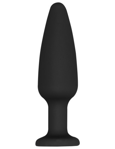 Plug Bijou Silicone Cone Diamond 9 x 3 cm