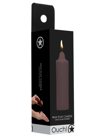 Bougie Wax avec Arôme Chocolat 12cm Bougie Wax avec Arôme Chocolat 12cm