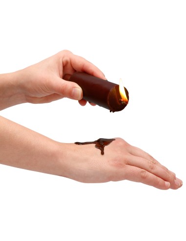 Bougie Wax avec Arôme Chocolat 12cm
