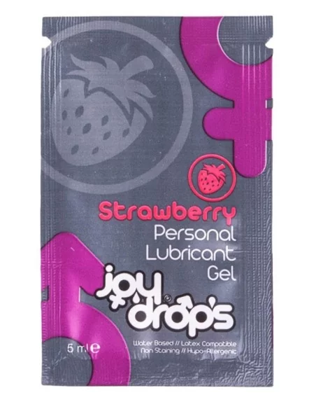 Lubrifiant Arôme Fraise - Dosette 5 ml Lubrifiant Arôme Fraise - Dosette 5 ml