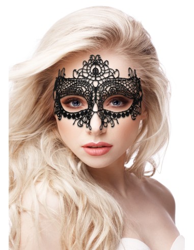 Masque Dentelle Queen Lace Noir