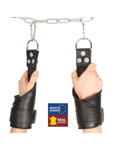 Menottes suspension en cuir - Mains/Pieds - Menottes - 14