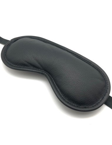 Masque en cuir rembourré Blind Up Noir