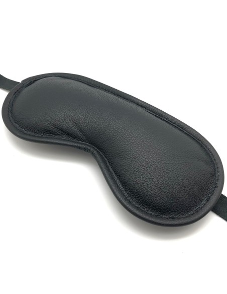 Masque en cuir rembourré Blind Up Noir