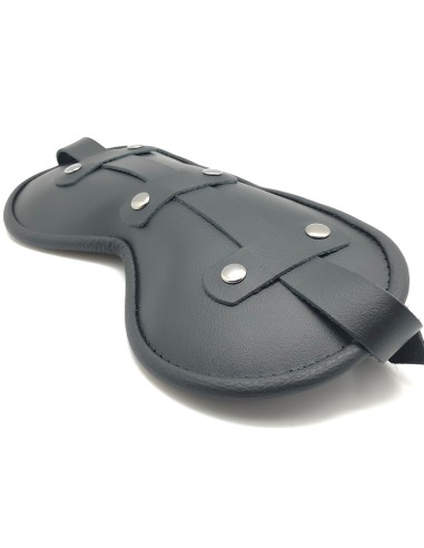 Masque en cuir rembourré Blind Up Noir