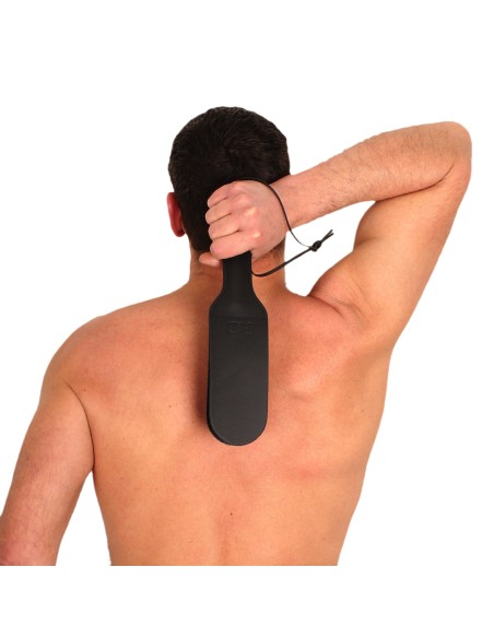 Paddle en cuir double - 31cm X 7cm