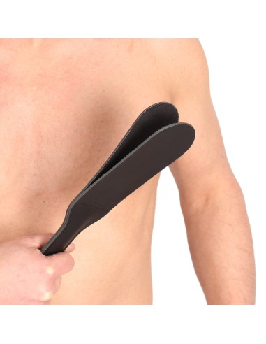 Paddle en cuir double - 31cm X 7cm