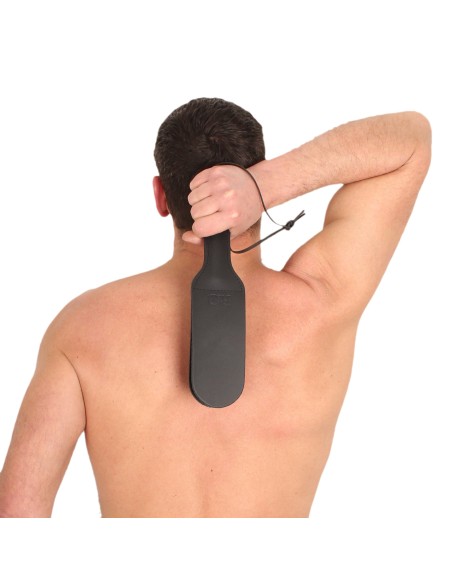 Paddle en cuir double - 31cm X 7cm